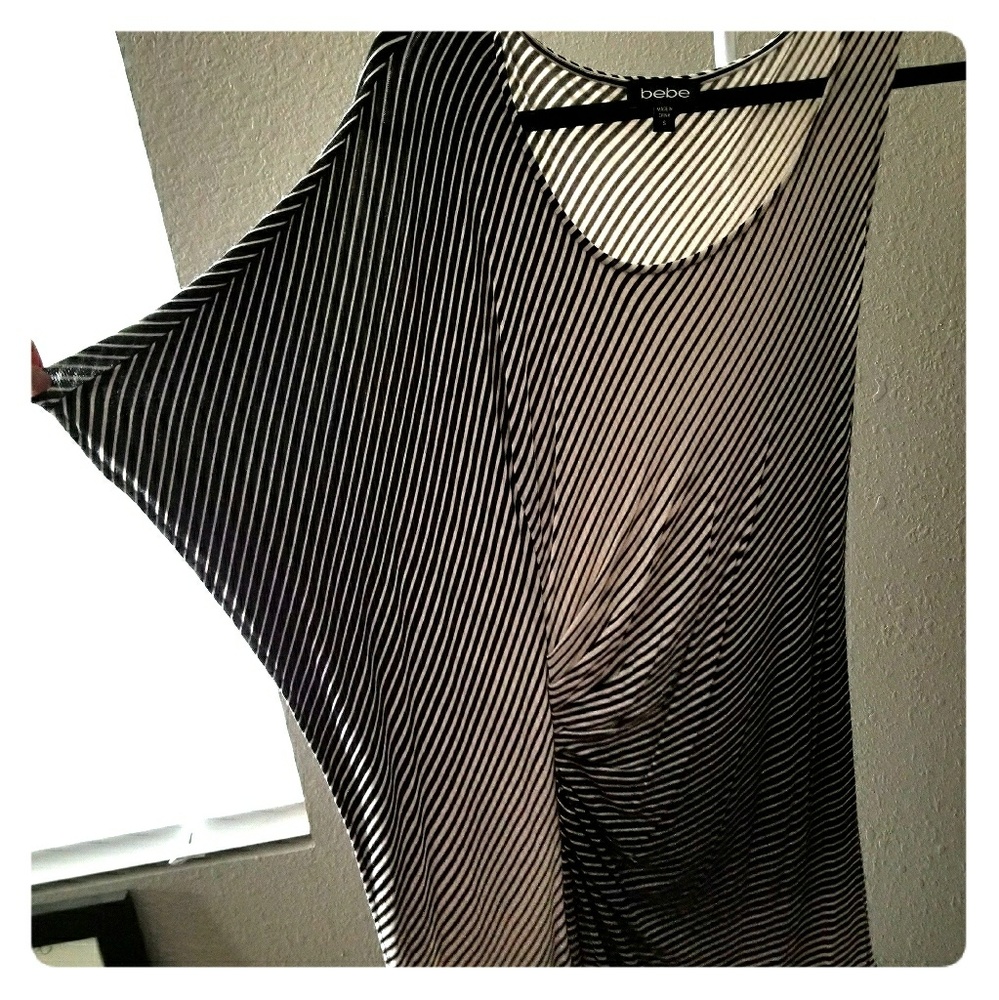 Bebe stripped dress